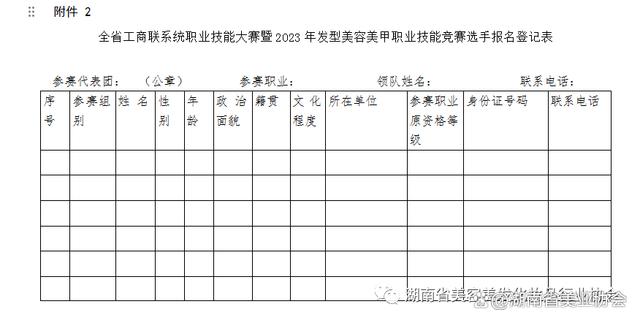 新奥门2024年资料大全官家婆_关于举办第25届湖南省发型美容美甲职业技能竞赛的通知  第4张