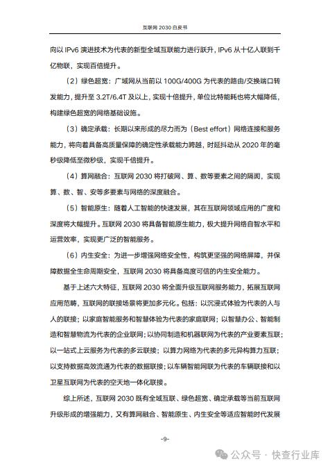 澳门王中王必中一肖一码,互联网2030白皮书  第14张