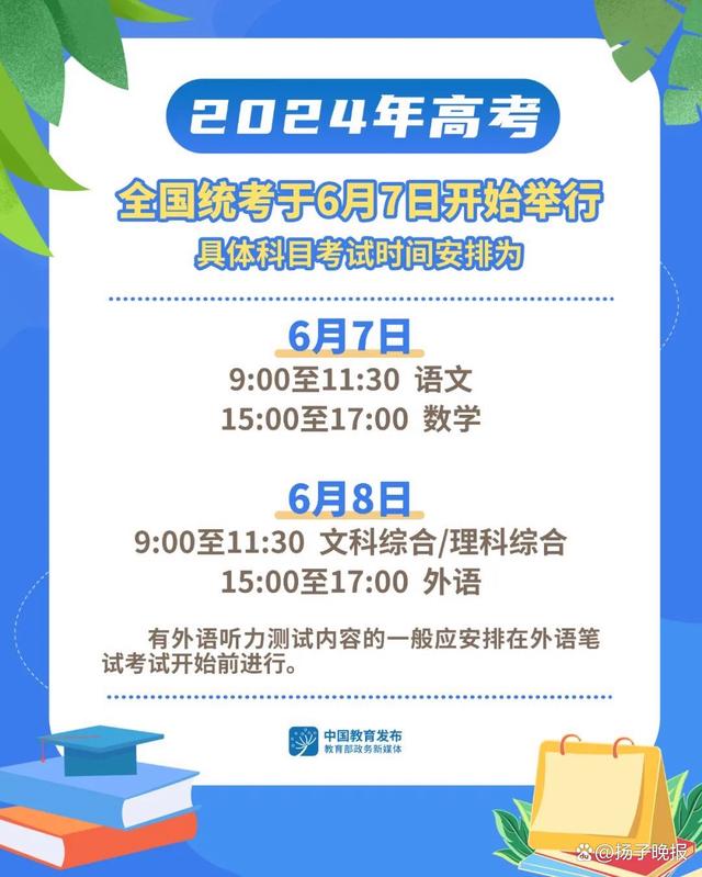 2024年最新澳门今晚开奖结果_教育部最新部署！事关2024年高考  第1张