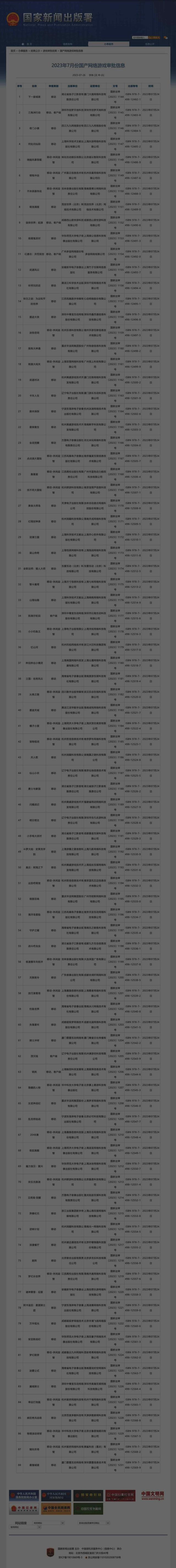 香港期期准资料大全,国家新闻出版署发布7月国产网络游戏审批信息 共88款游戏获批