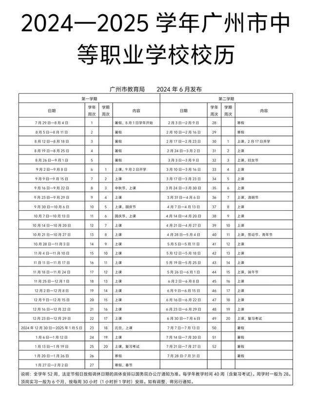 澳门今晚必中一肖一码,9月2日开学！广州中小学和中职学校新学年校历发布  第4张