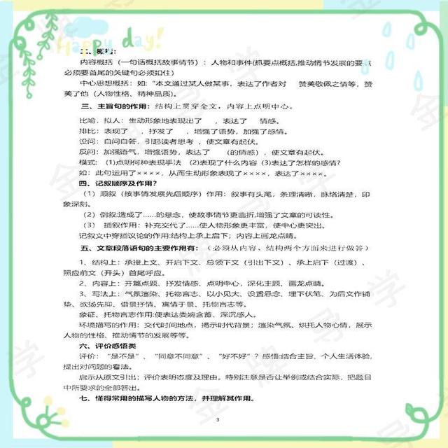 2024新澳门精准正版资料大全,高中语文答题模板，精辟总结，全面涵盖，高效提分，高中学习必备