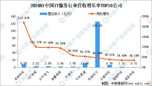 2024澳门新资料大全免费直播,2024年上半年中国IT服务行业上市公司业绩排行榜