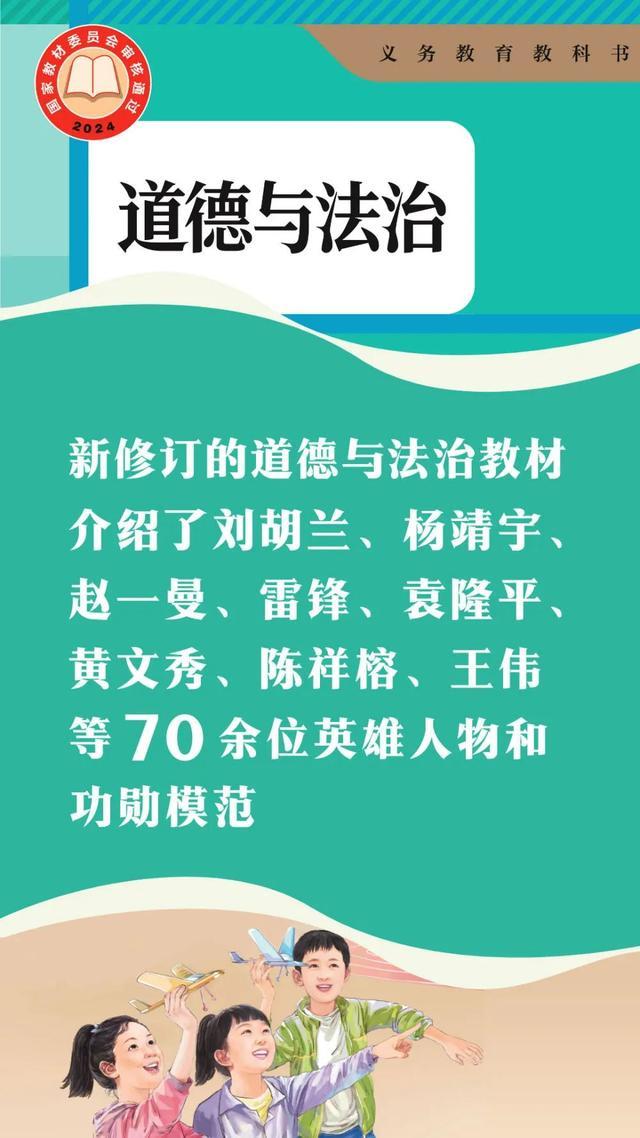 澳门正版资料大全生肖卡_敲黑板！“数”说中小学教材修订重点  第2张