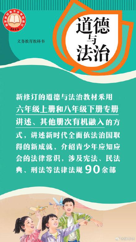 2024澳门资料大全免费老版,敲黑板！数说中小学教材修订重点  第3张