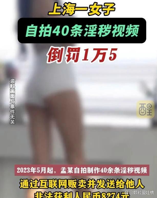 新澳精准资料免费提供彩吧助手_女子自拍40条淫秽视频，一年挣8千被罚一万五，评论炸锅  第2张