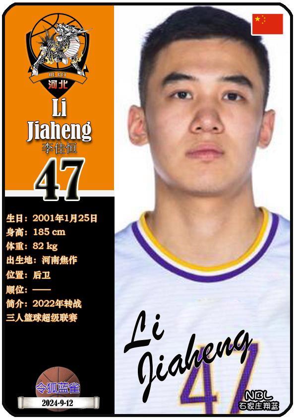 澳门王中王一肖一特一中_球星卡（NBL）：石家庄翔蓝队18人一览（2024赛季）  第18张